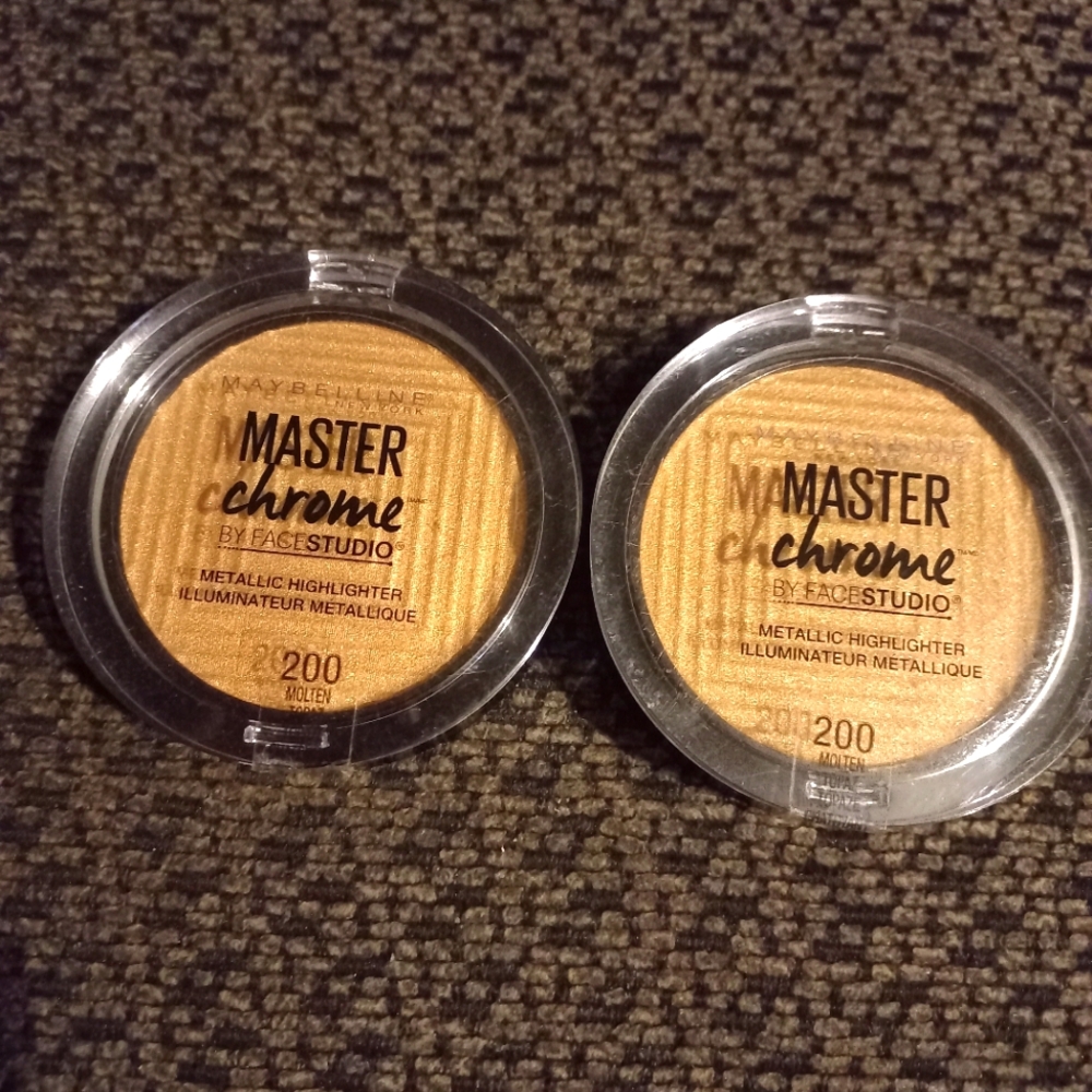 2 Maybelline Master Chrome Molten Topaz